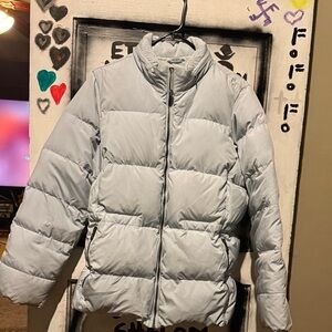 Women's Light Gray Ski Jacket